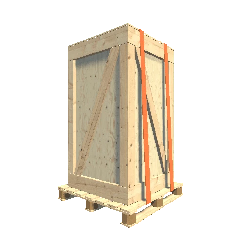 Pallet & Crate Strapped